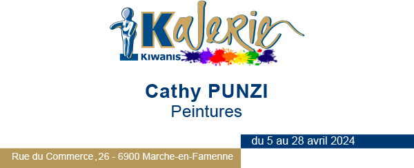 kalerie.be Invitation Cathy Punzy