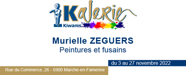 kalerie.be Invitation Kalerie Murielle ZEGUERS